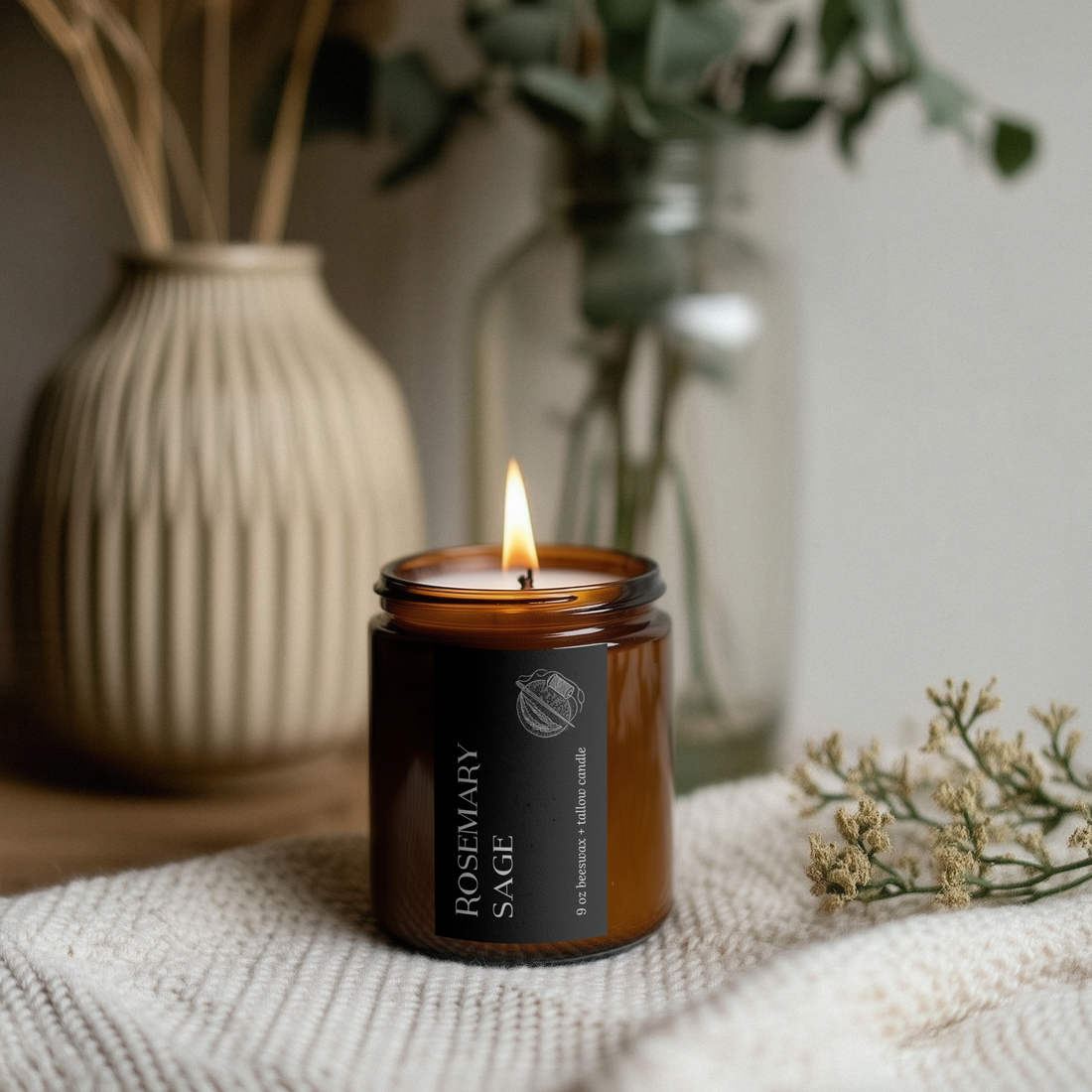 Caring for Beeswax and Tallow Candles