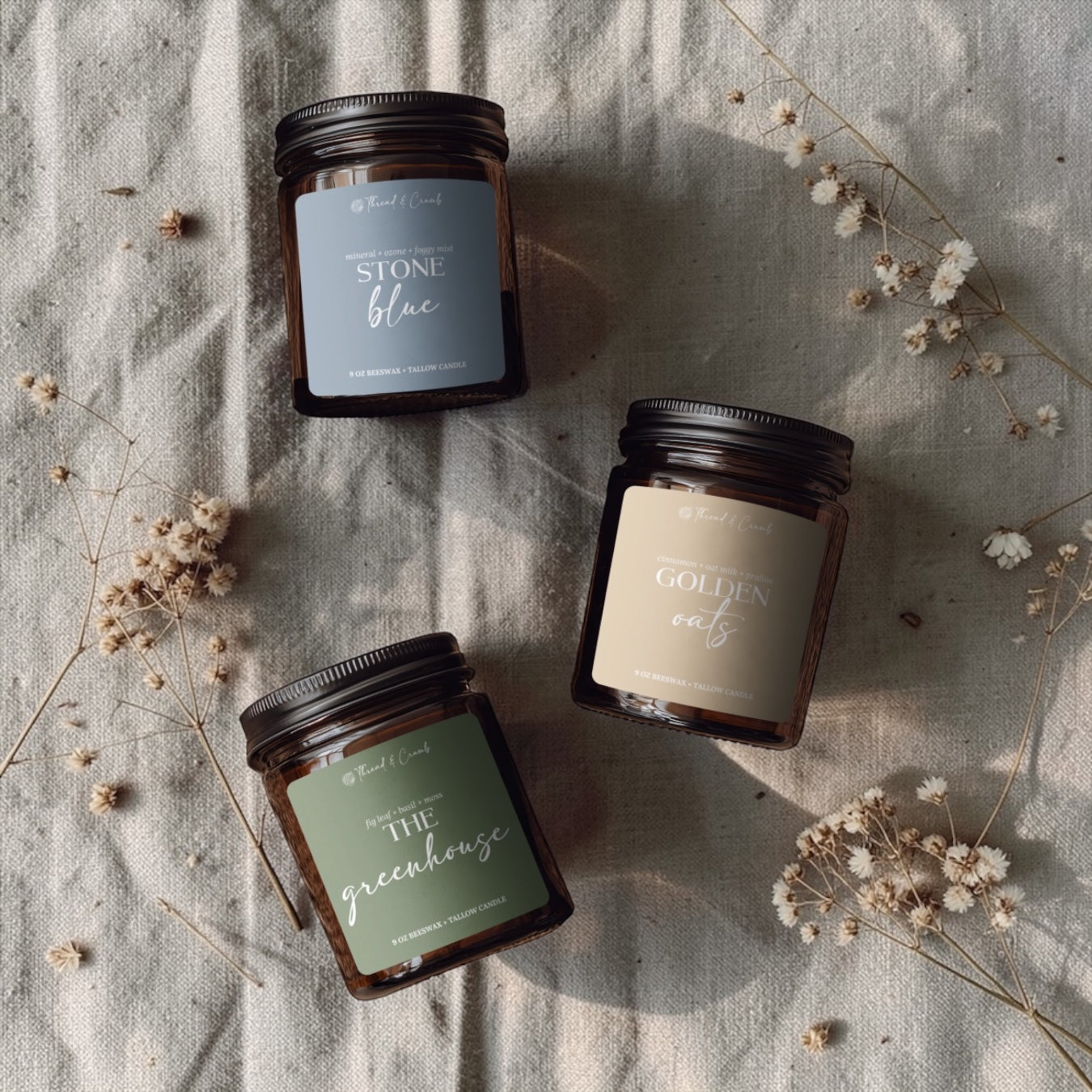 Spring Candle Flight Trio Gift Box — Spring Collection