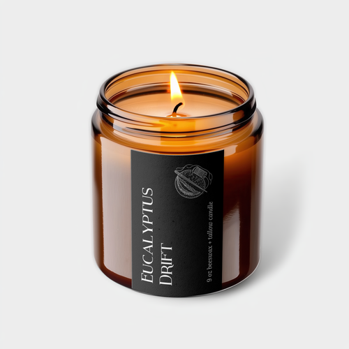 Eucalyptus Drift Candle — Wellness Collection