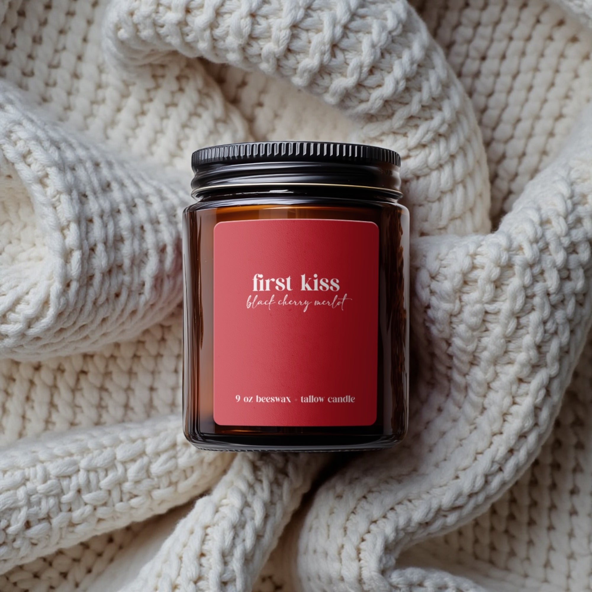 First Kiss Candle — Valentine's Collection