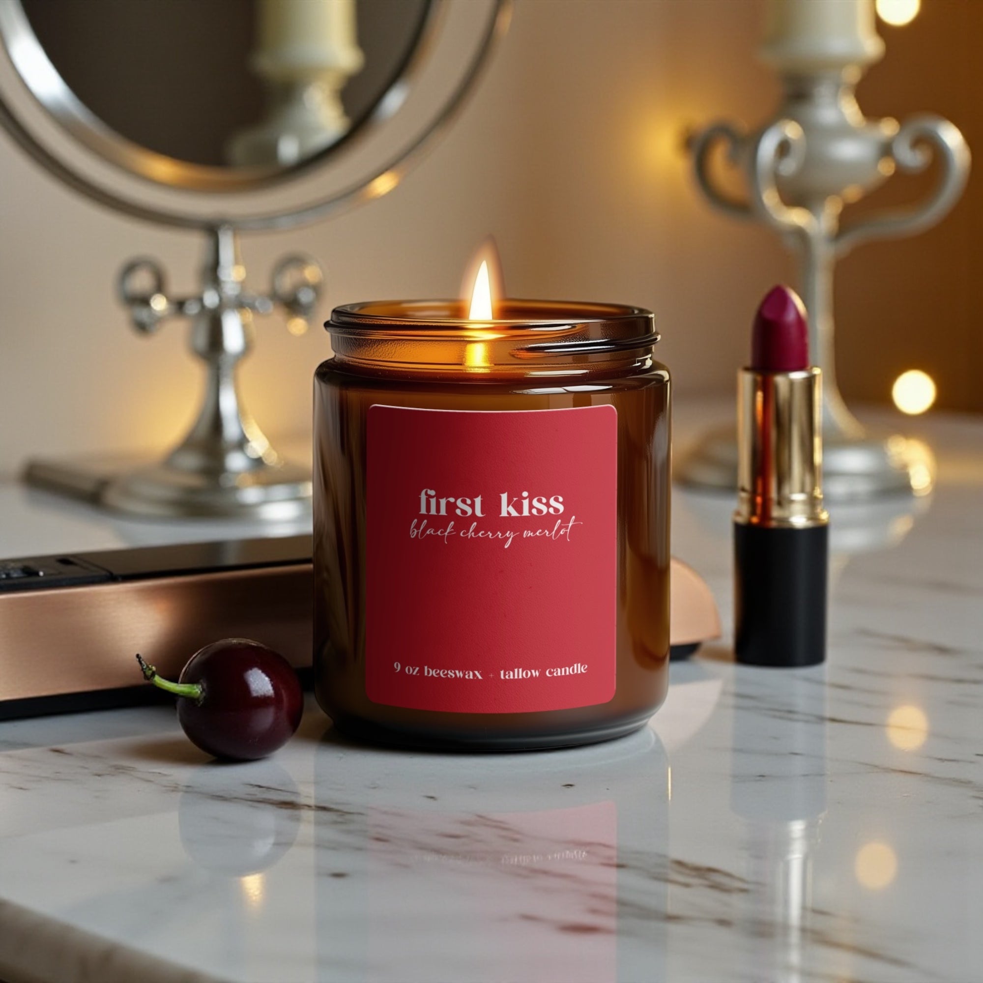 First Kiss Candle — Valentine's Collection