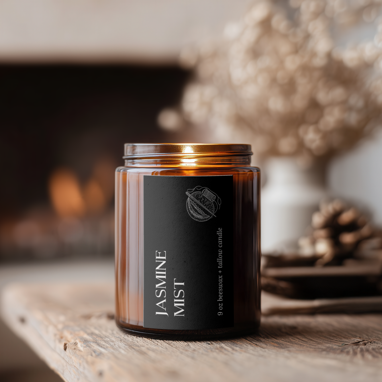 Jasmine Mist Candle — Wellness Collection