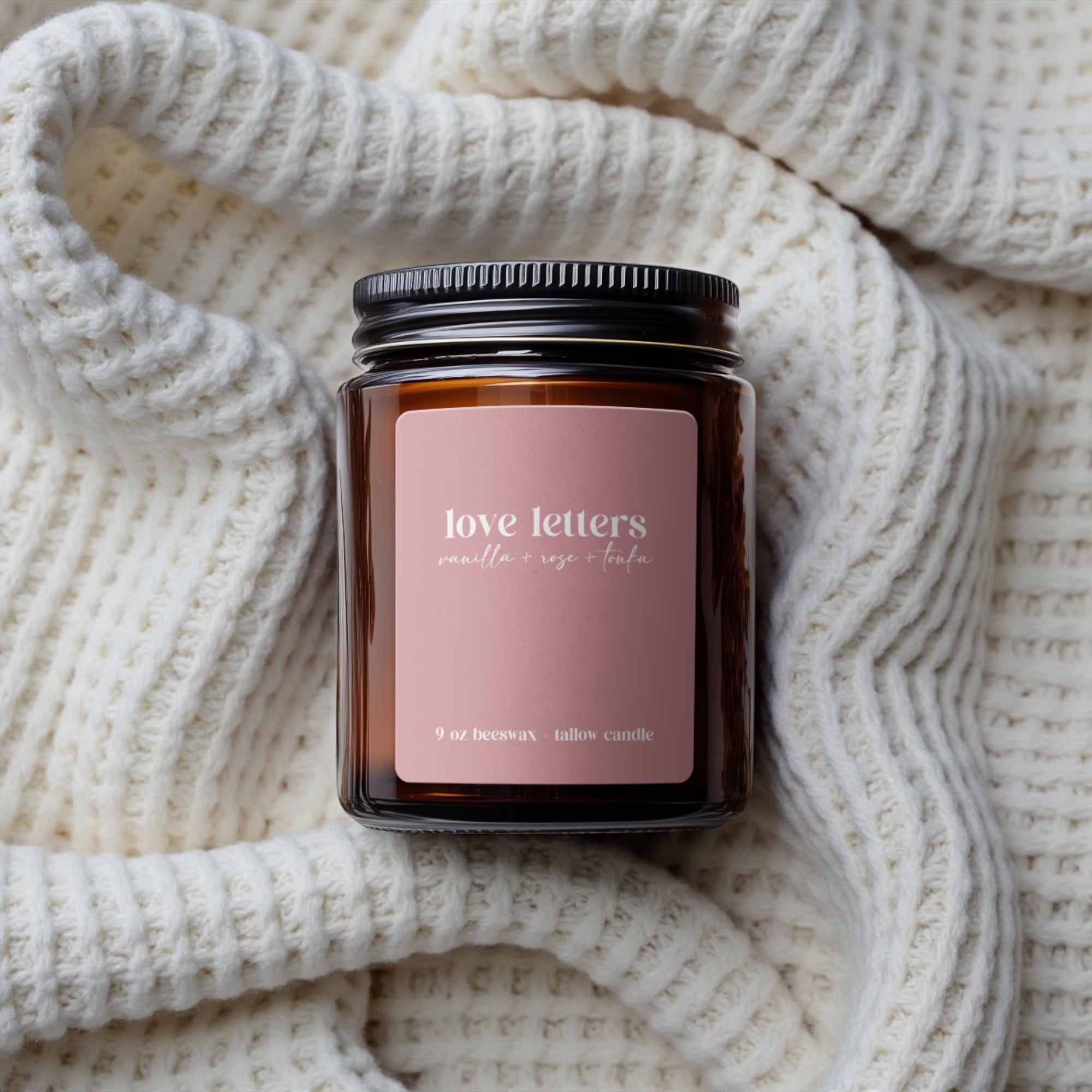 Love Letters Candle — Valentine's Collection