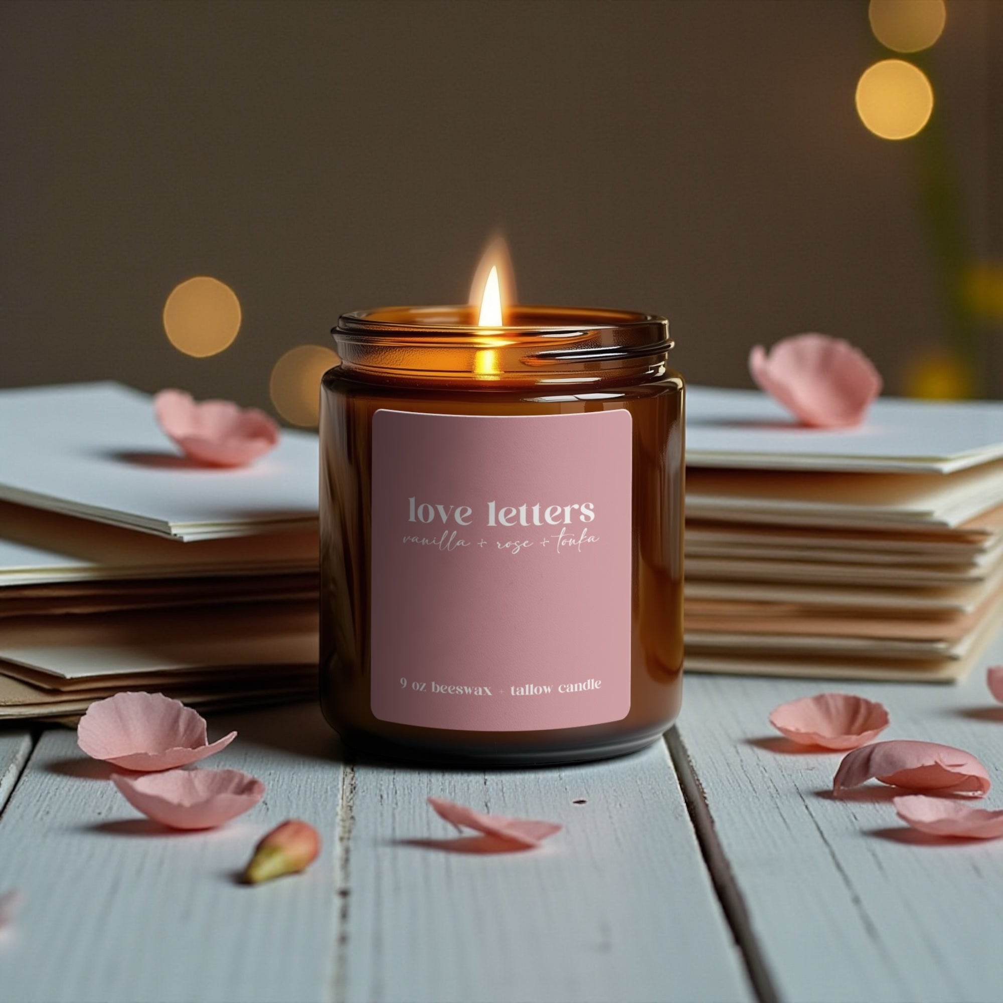 Love Letters Candle — Valentine's Collection