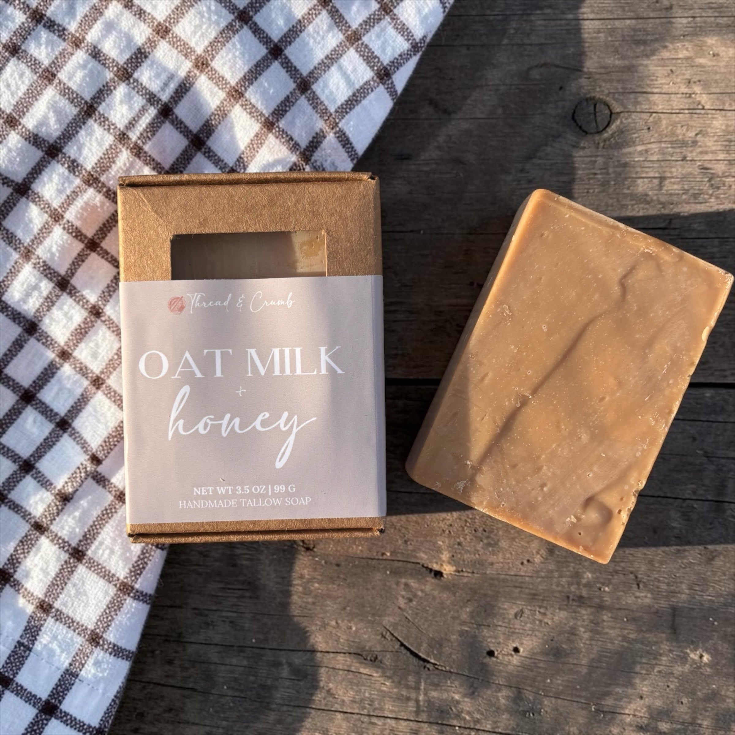 Oat Milk + Honey | Handcrafted Tallow Soap