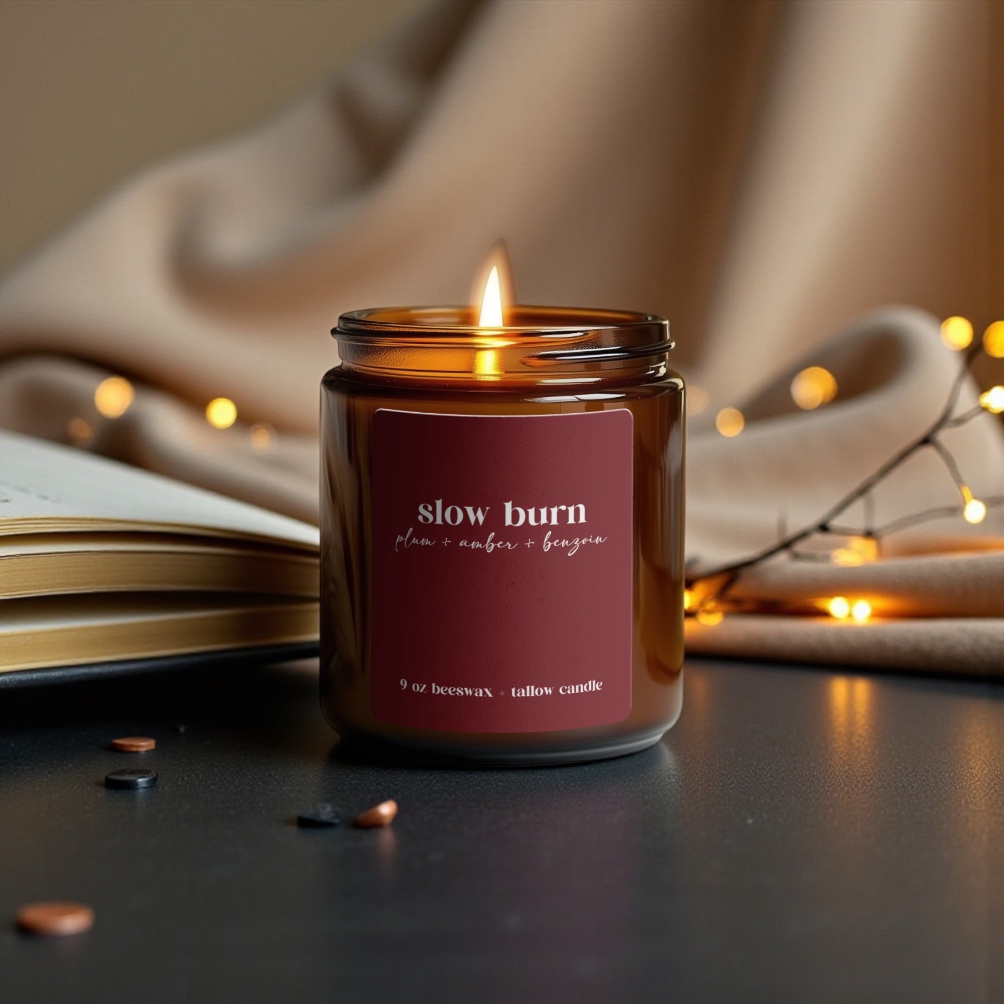 Slow Burn Candle — Valentine's Collection